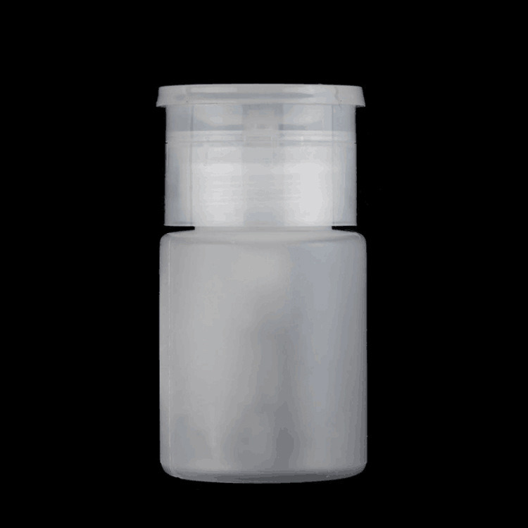 Plastic Press Pump Bottle Nail Polish Gel Remover Clean Liquid