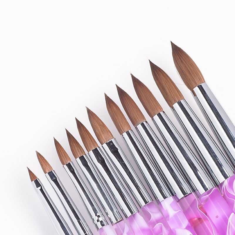 Acrylic UV Gel Painting Drawing Brushes Pens Nail Art Brush Tools