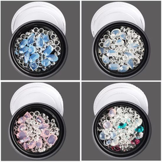 3D Nail Art Decorations Acrylic Diamond Different Shapes Nail Rhinestones