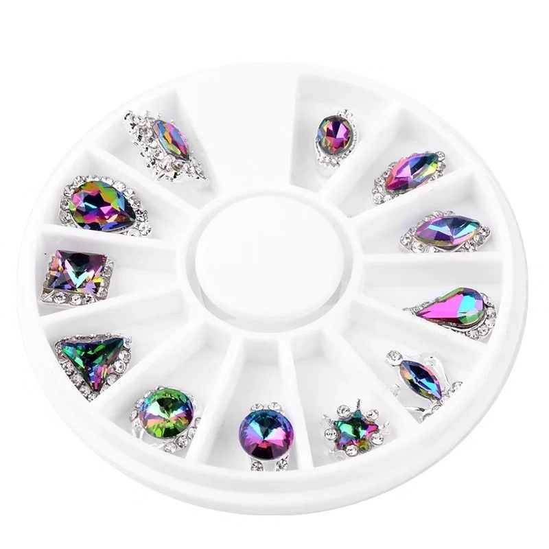 Top 3D Rhinestones Charm Diamond Stones Nail Art Decorations