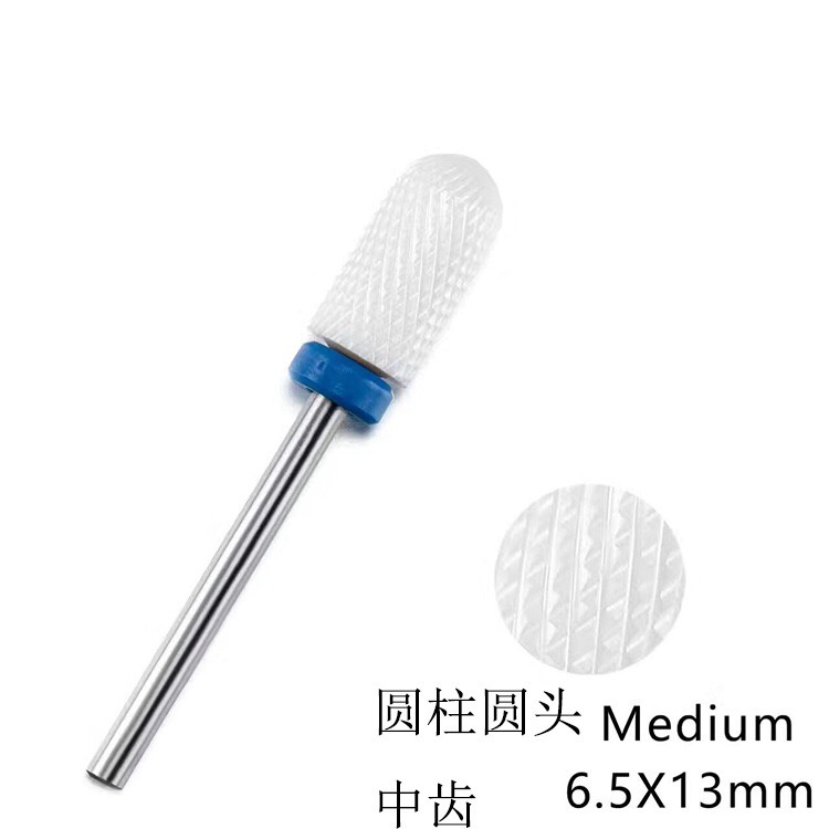 Ceramic Nail Drill Bit Manicure Machine Accessories Nail Art Tools