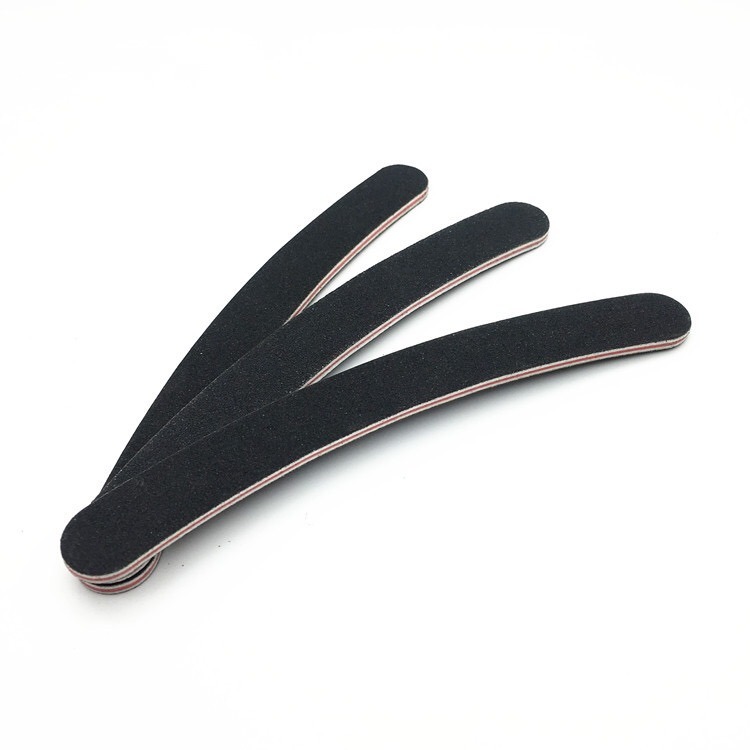 Banana Nail File Curved Buffer Nail File Emery Board