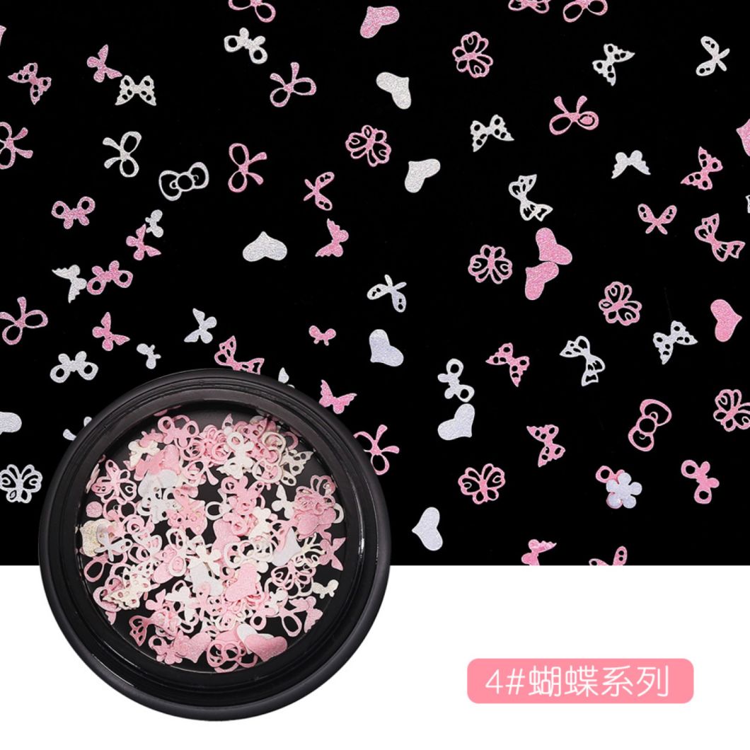 Metalic Colorful All Kinds of Shape Slice for Nail Art