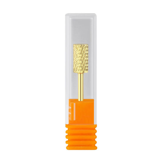 Gold Carbide Electric Burr Cutter Nail Drill Nail Art Tools